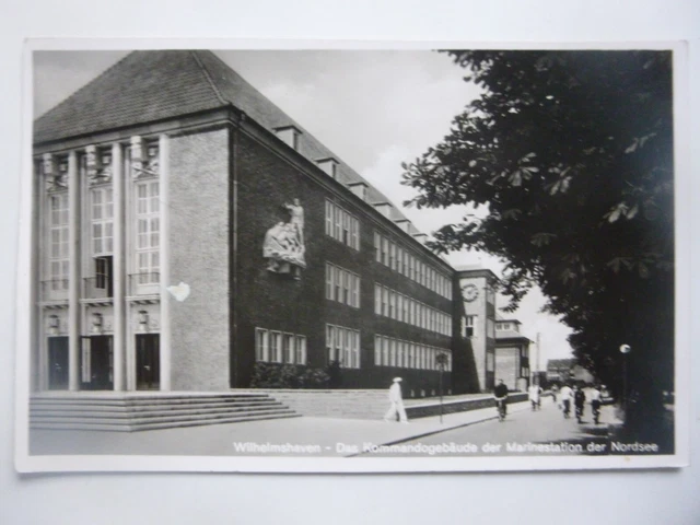 WILHELMSHAVEN, KOMMANDOGEBÄUDE DER Marinestation der Nordsee, Feldpost
