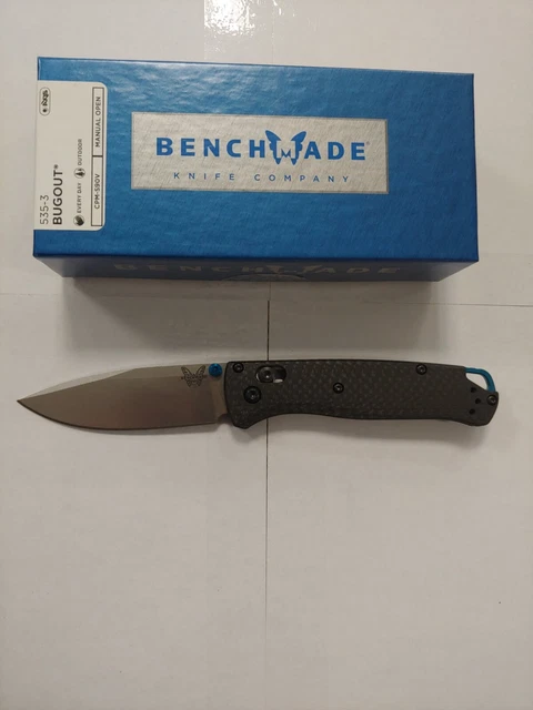 Benchmade 535-3 Bugout S90V New In The Box