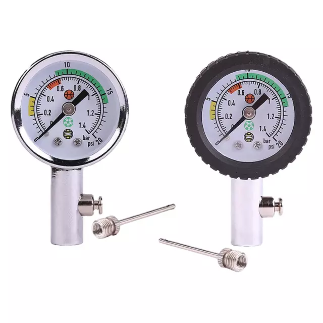 Ball Pressure Gauge Measuring Utility Digital Display Round Dial Precision Air