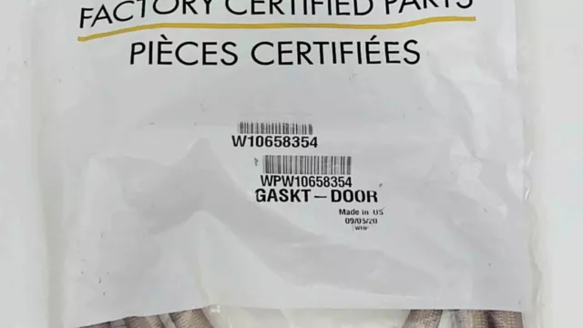 BRAND NEW OEM Whirlpool Oven Range Door Seal Gasket W11542153 FB-012 APS