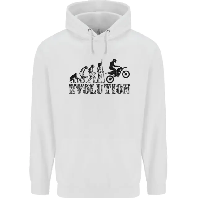 Felpa con cappuccio bambini Evolution of Motorcycle Moto Biker