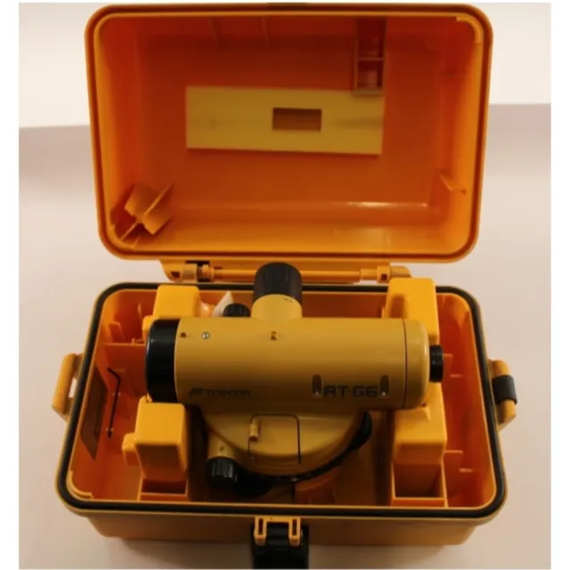 Topcon AT-G6 Automatic Level Surveying Lense w/ Case - For Parts / Repair Only