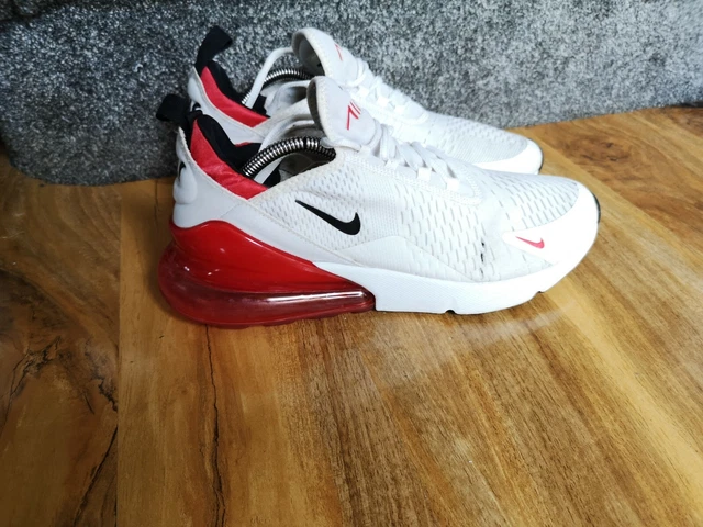 NIKE AIR MAX 270 mens trainers size 9.5 UK White Black University