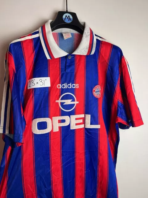 Original Bayern Munich 1995/97 Home Football Shirt XL