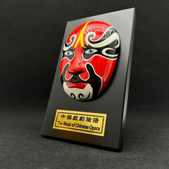 Drawing By Hand Beijing Opera Chinese Mask Decorative Art Wall Art Framed