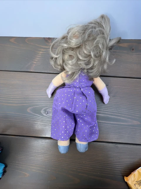 1980 Fisher Price Muppets MISS PIGGY Doll Dress-Up 13" Vinyl Plush 890 Vintage 4