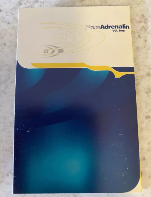 Pure Adrenalin Volume 2, Rare Various Artist Cassette. 1995 Hocus Pocus Album