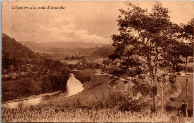 *52171 cpa Belgique - L'Amblève à la sortie d'Aywaille