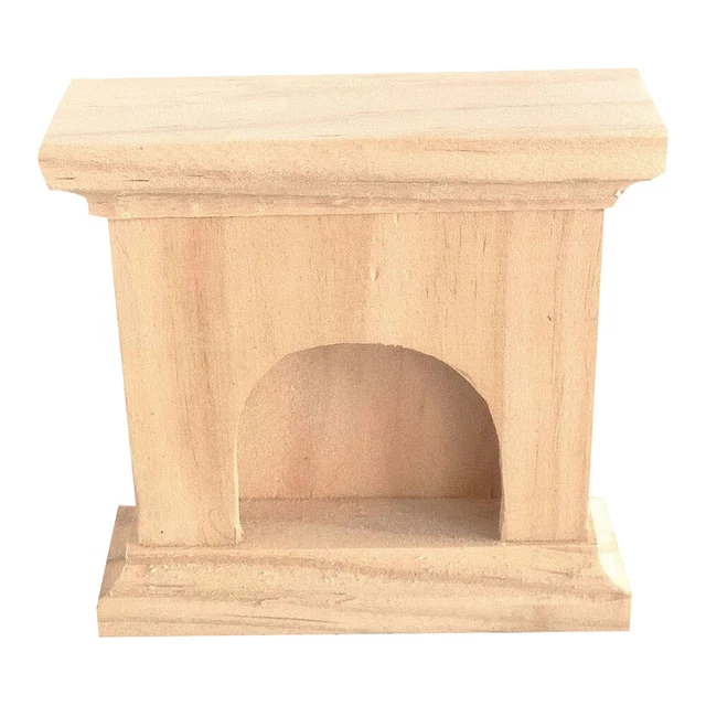 1 pieza Miniatura Chimenea Miniatura Salón Muebles Miniatura Dormitorio Muebles