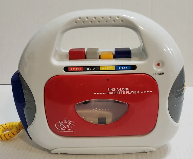 VINTAGE SING ALONG Cassette Player Recorder DSI Toys $59.63