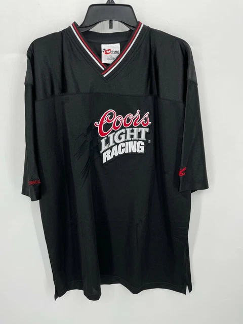 Vintage Chase Authentic Coors Racing Marlin 40 Jersey Mens 2XL Black