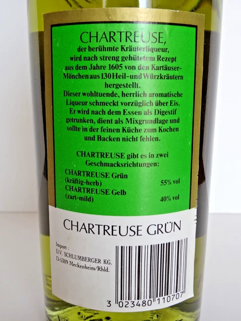 CHARTREUSE VERTE VOIRON - Période 1982/1992. 3
