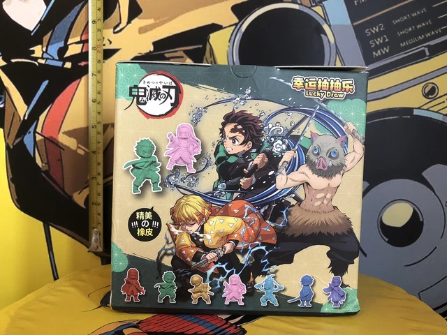 DEMON SLAYER ERASER Collection Blind Box Anime Figure Accessory £3.00 ...