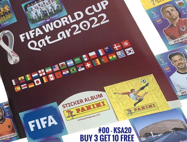 #00-KSA20 - QATAR 2022 FIFA World Cup Stickers From Panini - No ...