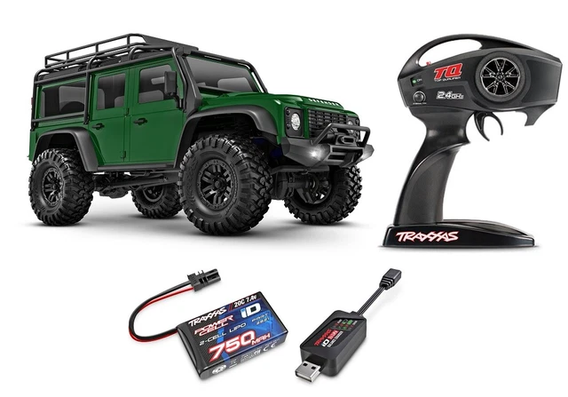 Traxxas 10726-GRN Ferma batteria supporto in Alluminio 6061-T6 - Verde Traxxas 10726-GRN Ferma batteria supporto in Alluminio 6061-T6 - Verde