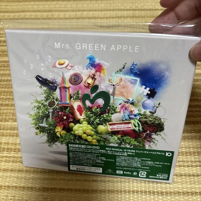 Mrs. GREEN APPLE10 CD．DVD 10 [10 & ❝Harmony❞ Complete Box][CD][+DVD][+GOODS] – Mrs