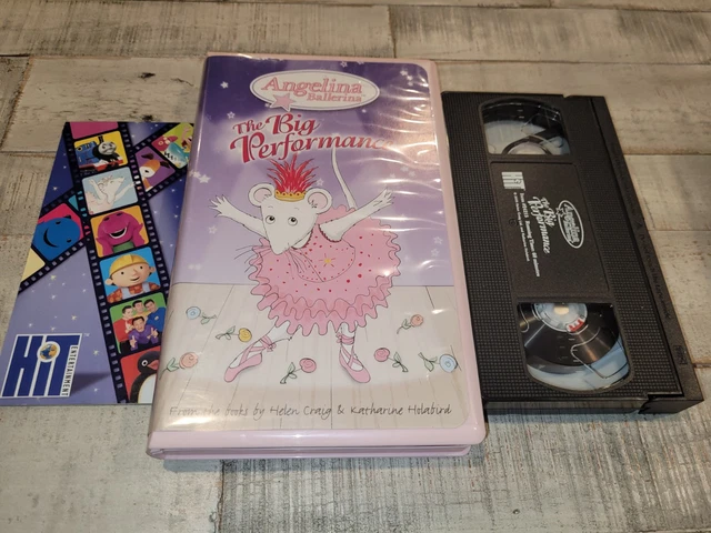 ANGELINA BALLERINA: THE Big Performance (VHS, 2005) $175.00
