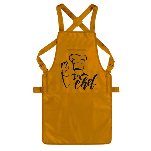 Chef Apron, Restaurant apron, Kitchen uniform, chef uniform, cooking apron