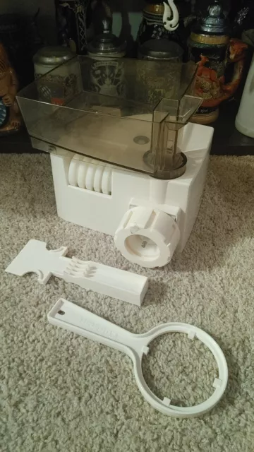 Vintage Mid Century Cuisinart DLC-854 Pasta Maker Attachment for the DLC-8 Vintage Mid Century Cuisinart DLC-854 Pasta Maker Attachment for the DLC-8