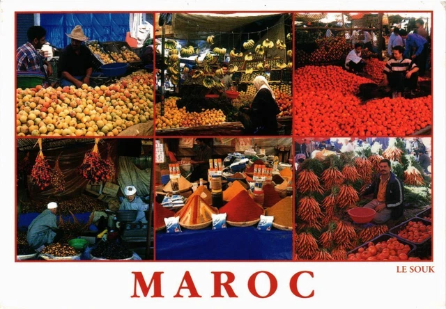 CPM AK MAROC Maroc. Le Souk (342537)