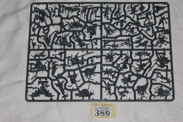 Cursed City Villains Enemy Sprue (Zombies, Skeletons, bats! Mordhiem Warband!