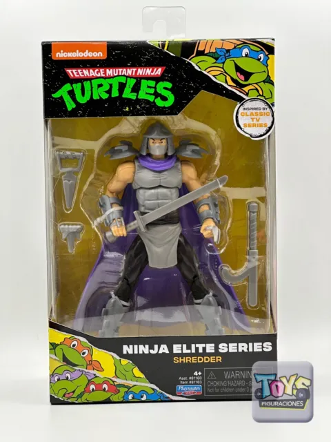 Playmates SHREDDER Teenage Mutant Ninja Turtles Classic Elite 6" Action Figure