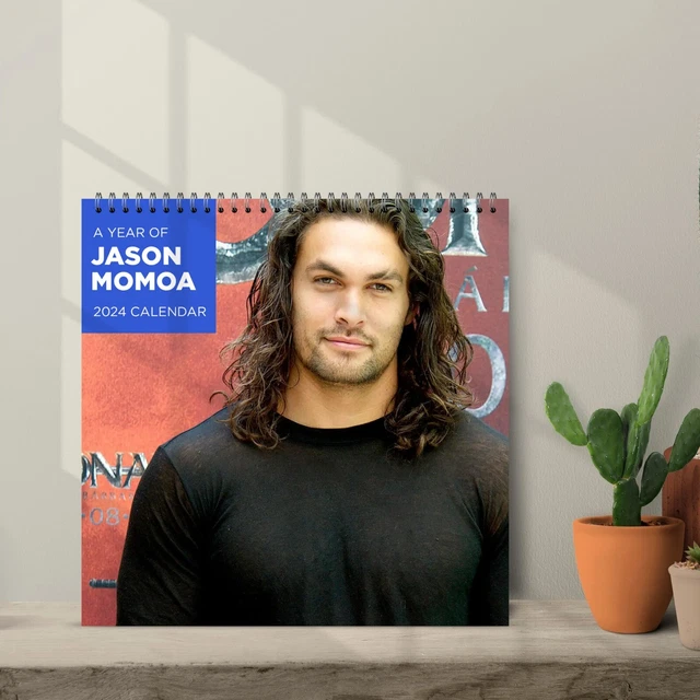 JASON MOMOA CALENDAR 2024, Jason Momoa 2024 Celebrity Wall Calendar £23