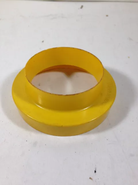 Vintage TUPPERWARE 1264 Yellow Reversible Cookie Biscuit Cutter