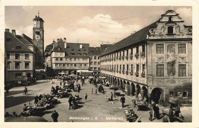 476182) AK Memmingen/Schwaben, Marktplatz