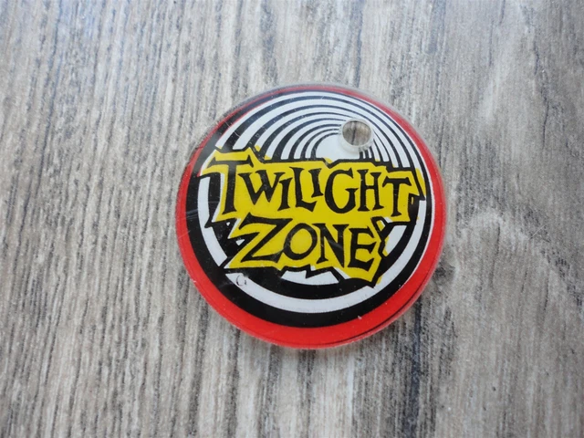 Twilight Zone Pinball Machine Spiral Key Chain