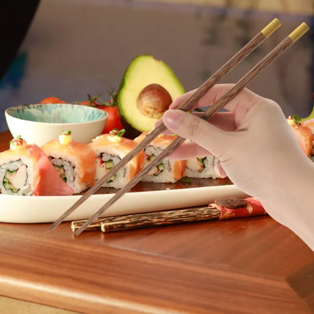 10 Pairs À Sushi En Bambou Japanese Kitchen Bois Massif