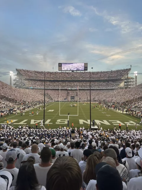 penn state vs rutgers football tickets /w Parking Pass