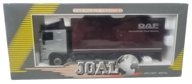 Joal Compact 354 Daf 95Xf 480 Truck Low Cab Silver 1:50 Diecast Model Lorry