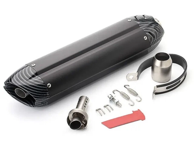 Silenziatore Slip-on In Fibra Di Carbonio Per Kawasaki 250R/Z250/300/Z300 – Con DB Killer Rimovibile