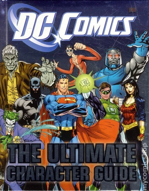 DC Comics The Ultimate Character Guide HC 1st Edition #1-1ST VG 2011 Stock Image