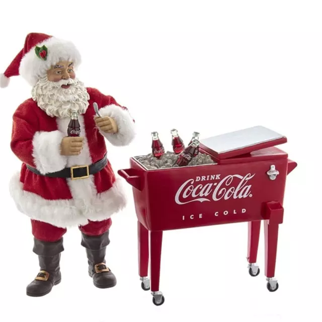 Babbo Natale Con Freezer Coca Cola  | Kurt Adler