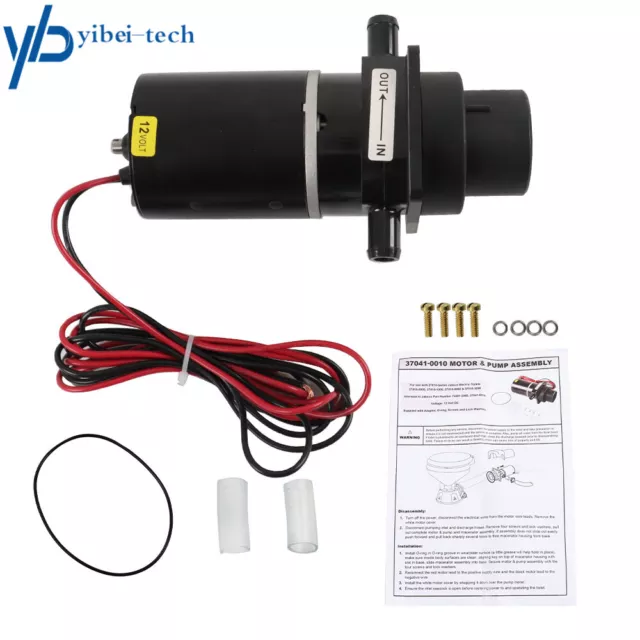 37041-0010 Motor Pump Assembly 12V for 74001-2460 Electric Toilets