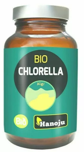 Chlorella Pyrenoidosa 100% Bio Eco Bio Hanoju 400mg 800 Comprimés