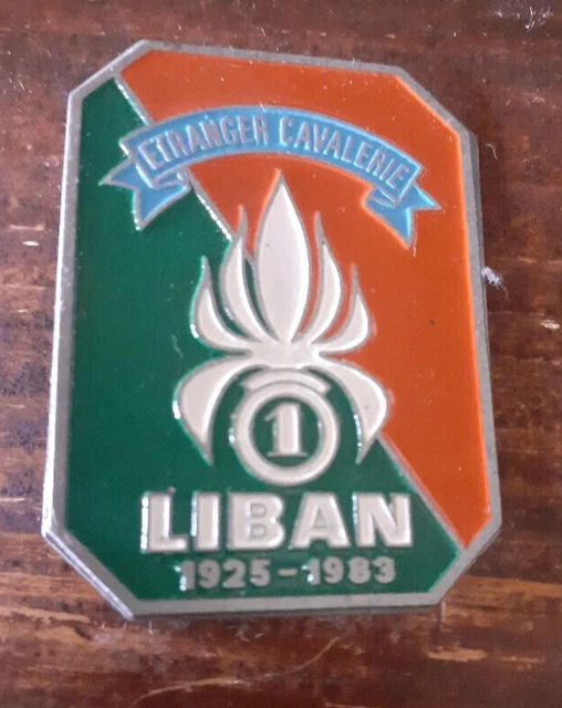 Patch Légion Etrangère – 1er REC Carpiagne 6e BLB – Neuf – Original France