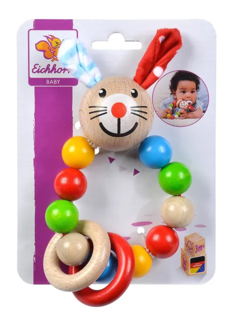 Heros 100017009 "Baby - Bunny Grasping Toy/Rattle