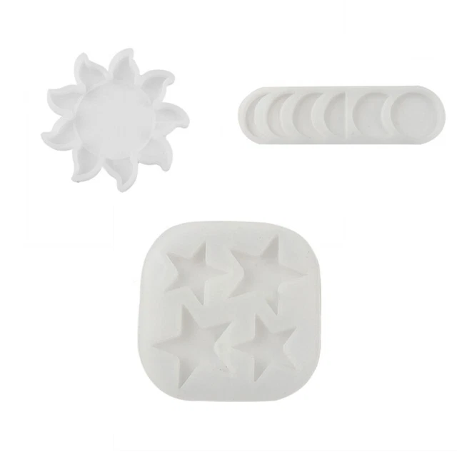 Silicone Mold for DIY Keychain Necklace Earrings Epoxy Resin Jewellery Making