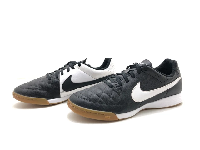 Nike Tiempo Herren Laufschuhe Gr. 39 Sportschuhe Turnschuh Hallenschuhe Schwarz