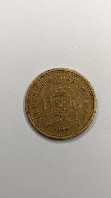 [Netherlands Antilles] - 1 Gulden (1990) Coin