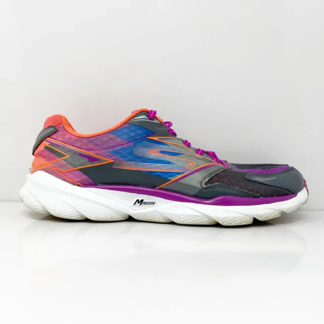 Skechers Womens Go Run Ride 4 13998 Gray Running Shoes Sneakers Size 9