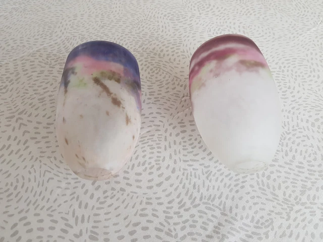 TULIPE PATE DE VERRE MULLER freres LUNEVILLE signée