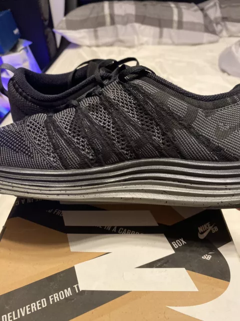 NIKE FLYKNIT LUNAR 1 SUPREME noir US 8 UK 7 EUR 516 72 PicClick FR