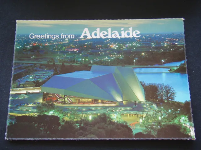 Greetings From Adelaide Festival Theatre By Night 1996 Postcard