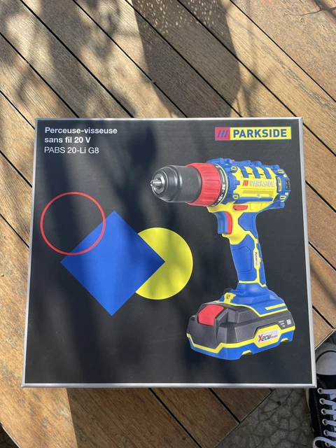 Promo Set De Perceuse-visseuse à Percussion Sans Fil Parkside chez Lidl