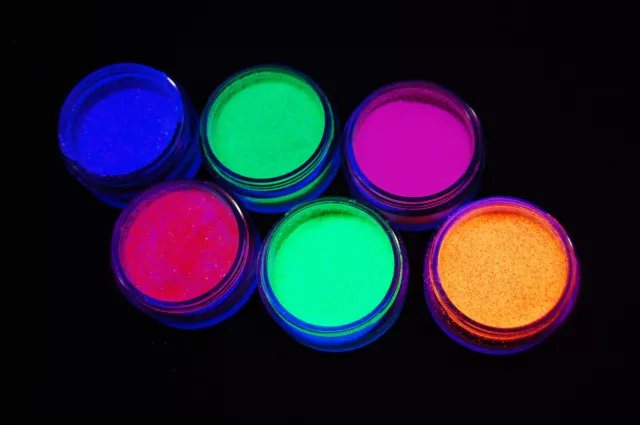 PaintGlow UV Blacklight Reactive Face and Body Glitter Shaker- Fast USA Shipping