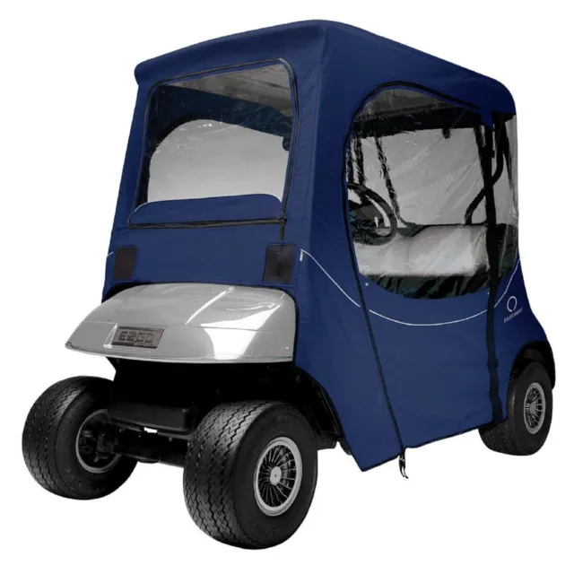 Txt Ezgo Rxv 1994-Up Golf Cart Deluxe Fadesafe Cabina Recinto Blu Scuro News